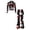 11-Black, variant on WhouRiu Girls Christmas Graphic Outfit Sets Fall Winter Long Sleeve Zip Up Jacket Flared Pants Clothes Set 4-14 Years
