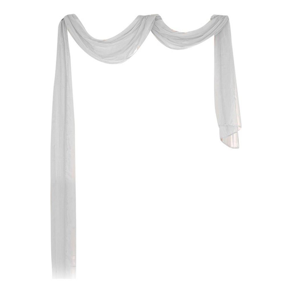 XEOVHV 1Pcs Voile Curtain Swags All Colours Pelmet Valance Net Curtains