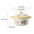 thumbnail image 2 of Youkk Versatile Ceramic Souffle Baking Bowls For All Occasions Easy To Clean Safe Alpacos, 2 of 6