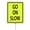 Slowsign11, variant on Eveokoki Slow Down Signs,Go On Slow Sign with Stake for Street - Safety Signs with 11.6 Inches Metal Stakes & 4.6"×6" Aluminum Sign, Fade Resistant, Easy to Install