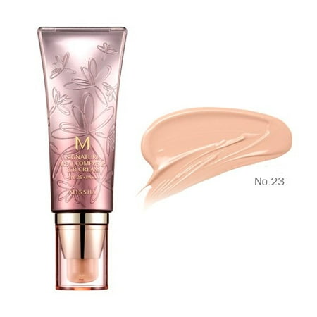 MISSHA M Signature Real Complete B.B Cream SPF 25 PA++ No. 23 Natural Yellow (Best Bb Cream For Oily Combination Skin)