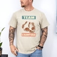 thumbnail image 3 of Crawford Last Name Retro Family Name Crawford Boxing T-Shirt, Multicolors, Size S-5XL, 3 of 5