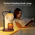 thumbnail image 6 of Candle Warmer, Candle Warmer Lamp with Timer & Dimmer Candle Warmer Height Adjustable for all Size Scented Candles, Candle Warmer with 2 * 50W Bulbs for Home Decor Mothers Day(Gold), 6 of 14