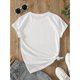 thumbnail image 2 of A Cute Patterned Orange Tabby Cat with a Smile Is Happily Holding a Milk Tea Drink, Featuring a Small Heart Print Design. This Vintage, Minimalist, Fresh, And Stylish Women's Casual Sports T-Shirt Ha, 2 of 7