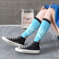 thumbnail image 5 of Masiiu Bluey Print Adult Crew socks, Comfortable Novelty Colorful Patterned, Breathable, Stylish Colorblock for Men Women, 5 of 6