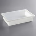 thumbnail image 5 of TrueCraftware- 8.75 Gallon White Food Storage Box Polypropylene 18" X 26" X 6"- Food Storage Container Meal Prep Containers Reusable for Home Cafeteria Kitchen Organization Dishwasher Safe, 5 of 6