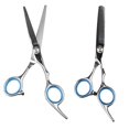 thumbnail image 1 of 2 Piezas Tijeras De 6 Pulgadas Herramienta De Peluquería profesion Para Cortar El Cabello Elegante, 1 of 9