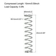 thumbnail image 3 of 5mmx0.5mmx25mm 304 Stainless Steel Compression Spring 5.9N Load Capacity, 20pcs, 3 of 5