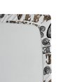 thumbnail image 2 of Ambesonne Ethnic Fitted Sheet, Coffee Beans, Queen Size, Sand Brown Black, 2 of 2