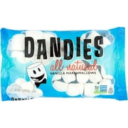 Dandies Vegan Marshmallows, Vanilla, 10 Ounce | Pack of 12