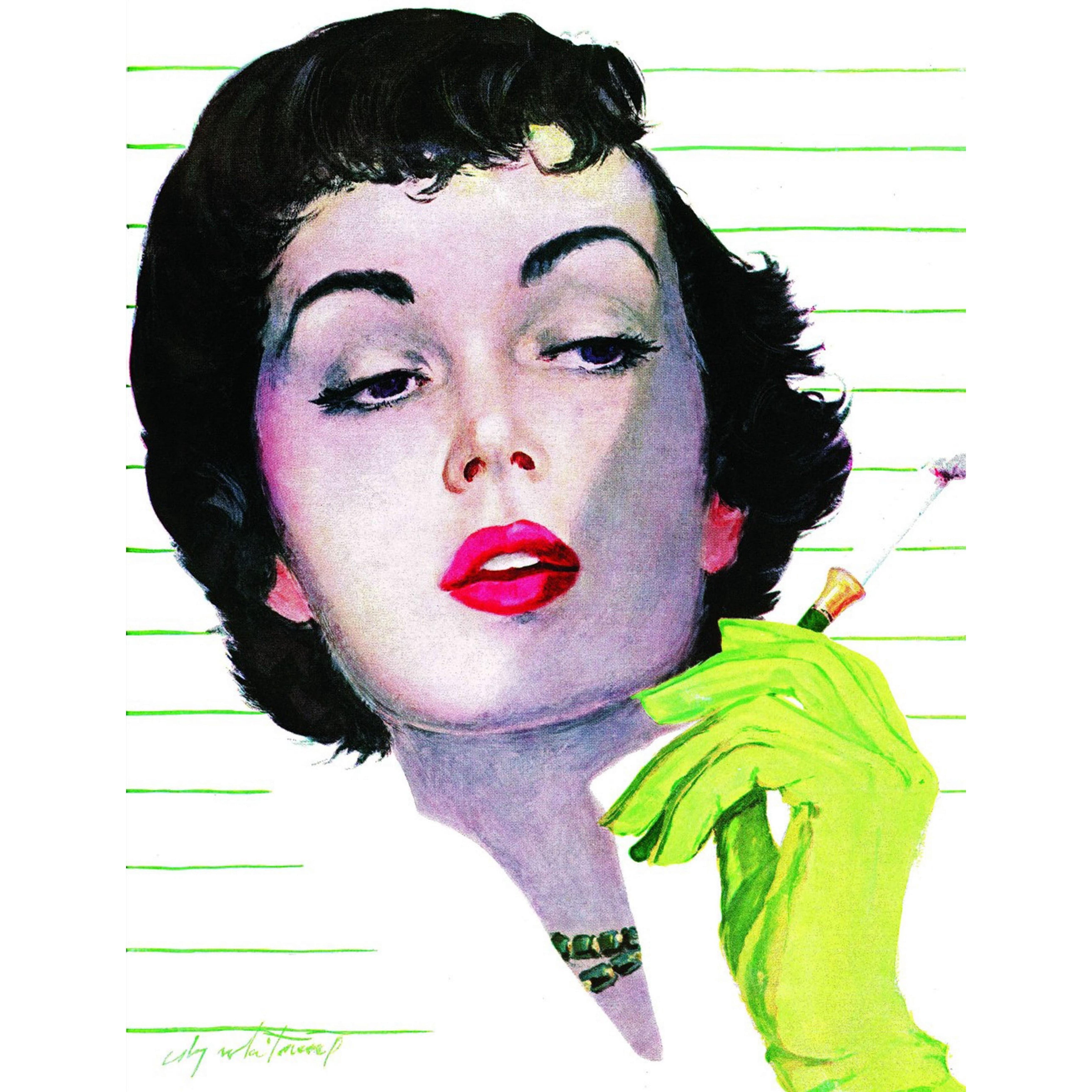 Marmont Hill "The Widow" by Coby Whitmore Painting Print on Canvas