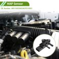 thumbnail image 2 of Sensor de Presión Absoluta del Colector MAP Único para SSANGYONG Actyon 2007 No. 6651500358/24DPS10001 1 Pc, 2 of 6