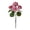 Purple, variant on Outdoor Artificial Geraniums, UV Resistant Faux Flowers Realistic Silk Plants for Porch, Patio, Garden, Window Box, Hanging Basket, Home Decor, No Maintenance Greenery