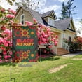 thumbnail image 2 of Black History Month Garden Flag Decoration Yard Farmhouse Double Sided Holiday Party Outdoor Camping Decor Flags 12x18in, 2 of 7