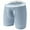 Light Gray, variant on Men's Enhancing Mesh Trunks Smooth Boxer Briefs Underwear with Separate Pouch,Color:Light Gray,Size:L