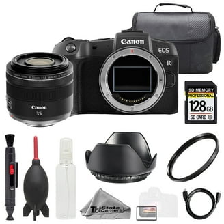 Canon EOS RP Camera + RF 35mm f/1.8 Macro IS STM Lens 128GB + Ext