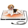 thumbnail image 1 of Farm Innovators Large Plastic Heated Pet Mat with Fleece Cover, 100W, 1 of 8