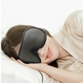 thumbnail image 5 of Máscara de sueño con bloqueo de luces para hombres y mujeres, cubierta para ojos para viajes/siesta/dormir nocturno, cómoda y transpirable, 5 of 5