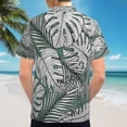 thumbnail image 6 of High Quality Hawaiian Shirts for Men Short Sleeve Aloha Beach Shirt Floral Summer Casual Button Down Shirts Blouses K9KXQ8, 6 of 7