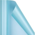 thumbnail image 5 of Baby Blue Gift Wrapping Paper - Solid Color Pearly Shiny Silk Paper Jumbo Roll Perfect for Wedding, Birthday, Baby Boy, Anniversaries, Bridal Shower, Easter - 30 Inches x 100 Feet, 5 of 7