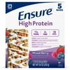 Ensure High Protein Bars, 20 Bars, On-the-Go Nutrition, 15g Protein for Muscles, Mixed Berry