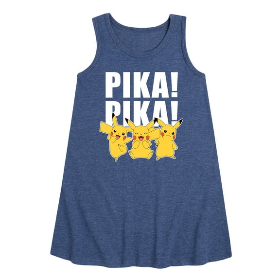 Pokémon - Pika! Pika! - Youth Girls A-line Dress