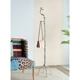 thumbnail image 3 of CC Home Furnishings Aluminum Branch Coat Hanger with Bird - 71" - Silver, 3 of 3