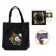 thumbnail image 5 of Kit de inicio de bordado de bolsa de asas de lona Kits de punto de cruz de Hierba de luz de la mañana Sunnimix Tote De Lona Bordado, 5 of 7