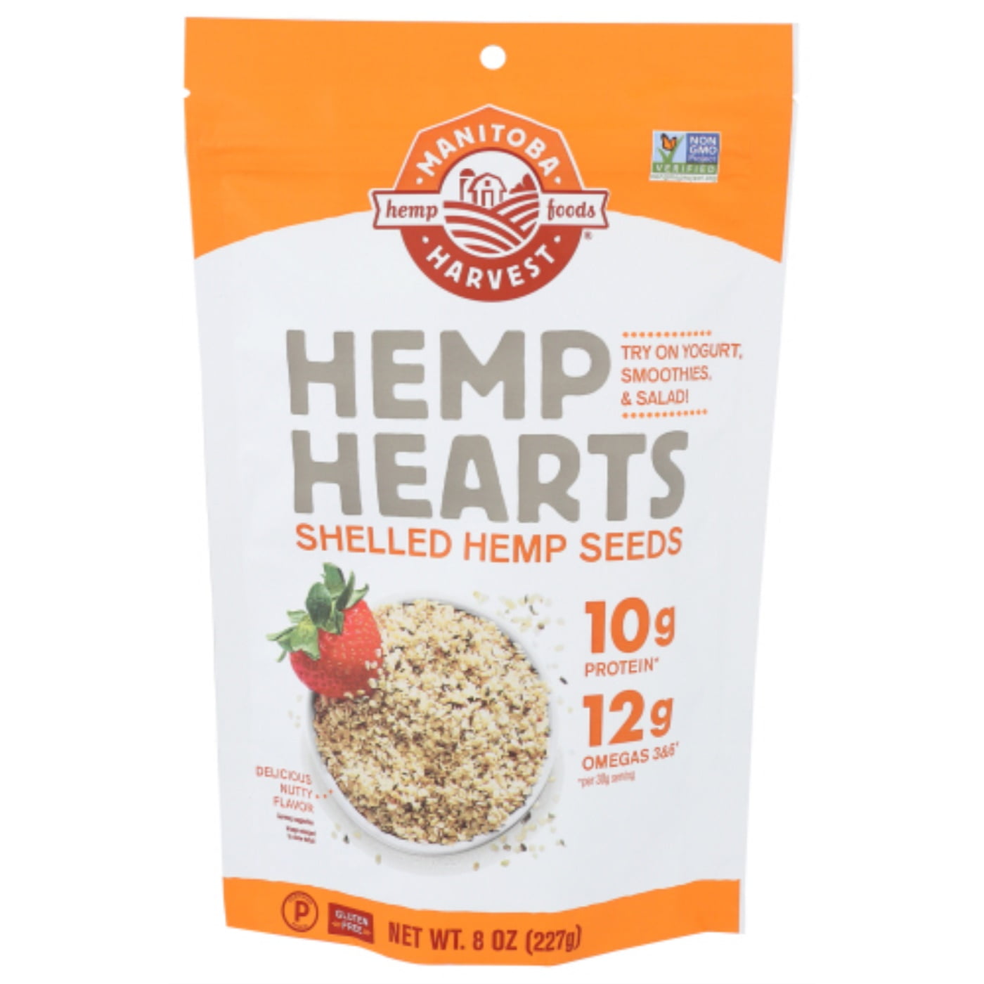 Manitoba Harvest Hemp Hearts - Nutty 8 oz Pkg