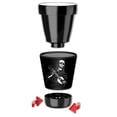 thumbnail image 2 of Mugzie 12-Ounce "Low Ball" Tumbler Drink Cup with Removable Insulated Wetsuit Cover - Dia de los Muertos, 2 of 4