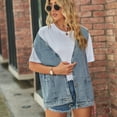 thumbnail image 3 of Zoeecloth Womens Vest Denim Jacket Summer Sleeveless Casual Waistcoat for Female S-XXXL, 3 of 9
