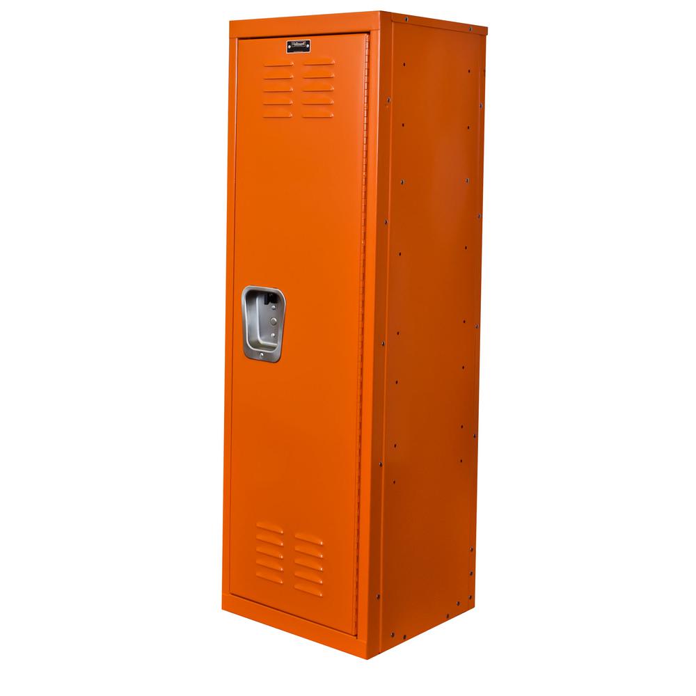 Hallowell Kid Locker, 15"W x 15"D x 48"H, 728 Hoop (orange), Single Tier, 1-Wide, Knock-Down - image 2 of 2