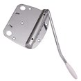 thumbnail image 3 of Juego de puente de trémolo incluye puente de guitarra eléctrica 6 sillín de cuerda estándar de trémolo fuertes tornillos de puente Sunnimix puente eléctrico semi hueco, 3 of 8