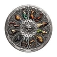 thumbnail image 1 of Moneda conmemorativa de la diosa del zodíaco con 12 signos del horóscopo, 1 of 3