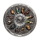 thumbnail image 1 of Moneda conmemorativa de la diosa del zodíaco con 12 signos del horóscopo, 1 of 3