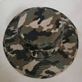 thumbnail image 4 of HES Chapeau de Soleil pour Hommes Camouflage Accessoire Réglable Absorbant la Sueur Bord Rond Seau pour Randonnée, 4 of 8