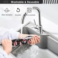 thumbnail image 7 of Coolnut 2 Pack Faucet Dry Mat for Kitchen Sink,Christmas Snowman Black 30x5 Inch Faucet Drying Mat Absorbent Mat Fast Dry Mat for Kitchen, Bathroom, 7 of 7