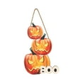 thumbnail image 2 of Letrero De Puerta De Halloween De Madera Para Uso Interior O Exterior, Pasillo, Porche, Pared Del Hogar BLESIY  Decoraciones de puertas de Halloween, 2 of 7