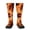 2 Black-2, variant on Womens Colorful Fire Flame Knee High Socks Comfy Thermal Boot Long Socks