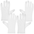thumbnail image 4 of COMPUKAS Gardening Gloves White Cotton 2 Pairs 9.04X3.34X0.20in, 4 of 8