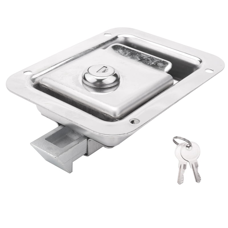 Paddle Latch with Lock & Key Travel Trailer Lock