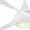 thumbnail image 2 of Minka Aire Light Wave 52'' White Ceiling Fan with Integrated LED Light Kit and Remote Control, 2 of 2