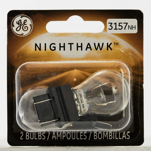 GE Lighting 3157 Miniature Bulb Nighthawk Replacement, 2-Pack
