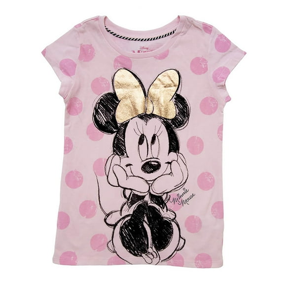 Girl's Minnie Mouse Oh So Sweet Sketch Graphic T-Shirt