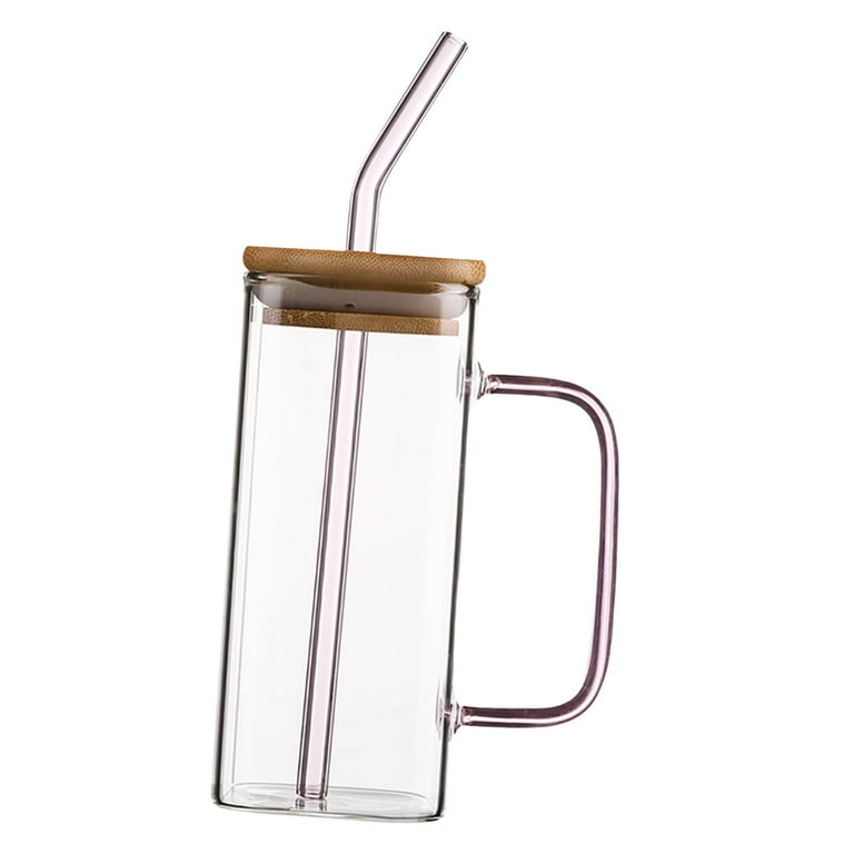 SHOWFULL Tazas de café de vidrio de 11 onzas, apilables con rayas  verticales, tazas de té transparen…Ver más SHOWFULL Tazas de café de vidrio  de 11