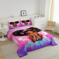 thumbnail image 3 of Erosebridal Black Princess Bedding King Comforter Set, Kawaii Fairy Down Comforter, Butterfly Wings Decor, Reversible 3pcs, 3 of 8