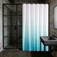 thumbnail image 5 of Cortina de ducha de poliéster impermeable con degradado, 180 x 180 cm | Tejido grueso con ojales de acero inoxidable | Cortina de baño de secado rápido y resistente al agua para casa, hotel,, 5 of 7
