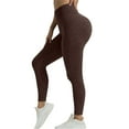 thumbnail image 2 of Women Seamless Workout Leggings Scrunch Butt Lifting Gym Leggings High Waisted Yoga Pants Ribbed Knit Sports Yoga Leggings, 2 of 7