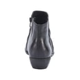 thumbnail image 5 of Ros Hommerson Esme Women's Inside Zipper Ankle Booties In Black, 5 of 6