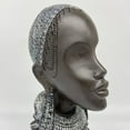 thumbnail image 5 of Gift Box Go 12" African Lady Resin Head Statue, African Women Sculpture, Set of 1, 5 of 9